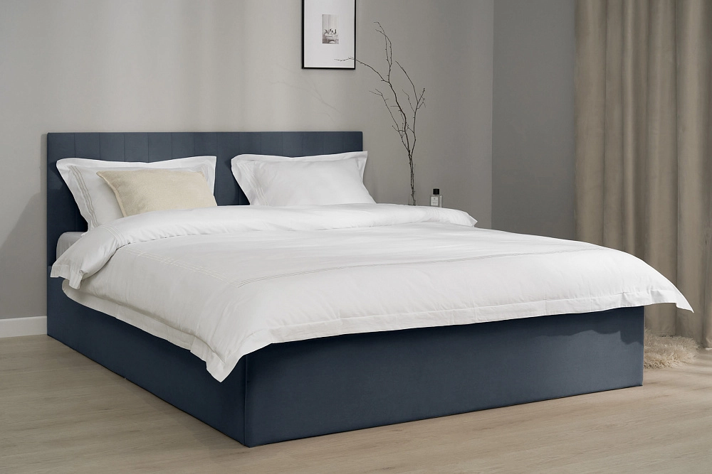 Кровать Сканди 120×200 см серый Изображение 1